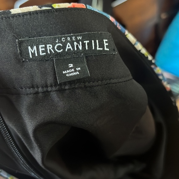J. Crew Mercantile Floral Print Mini Skirt - Picture 2 of 4